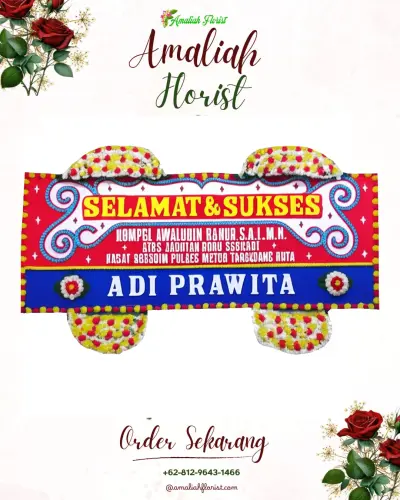 Karangan Bunga Ucapan Selamat di Babalankidul