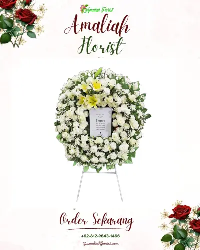 Krans Bunga Duka Cita di Babalankidul